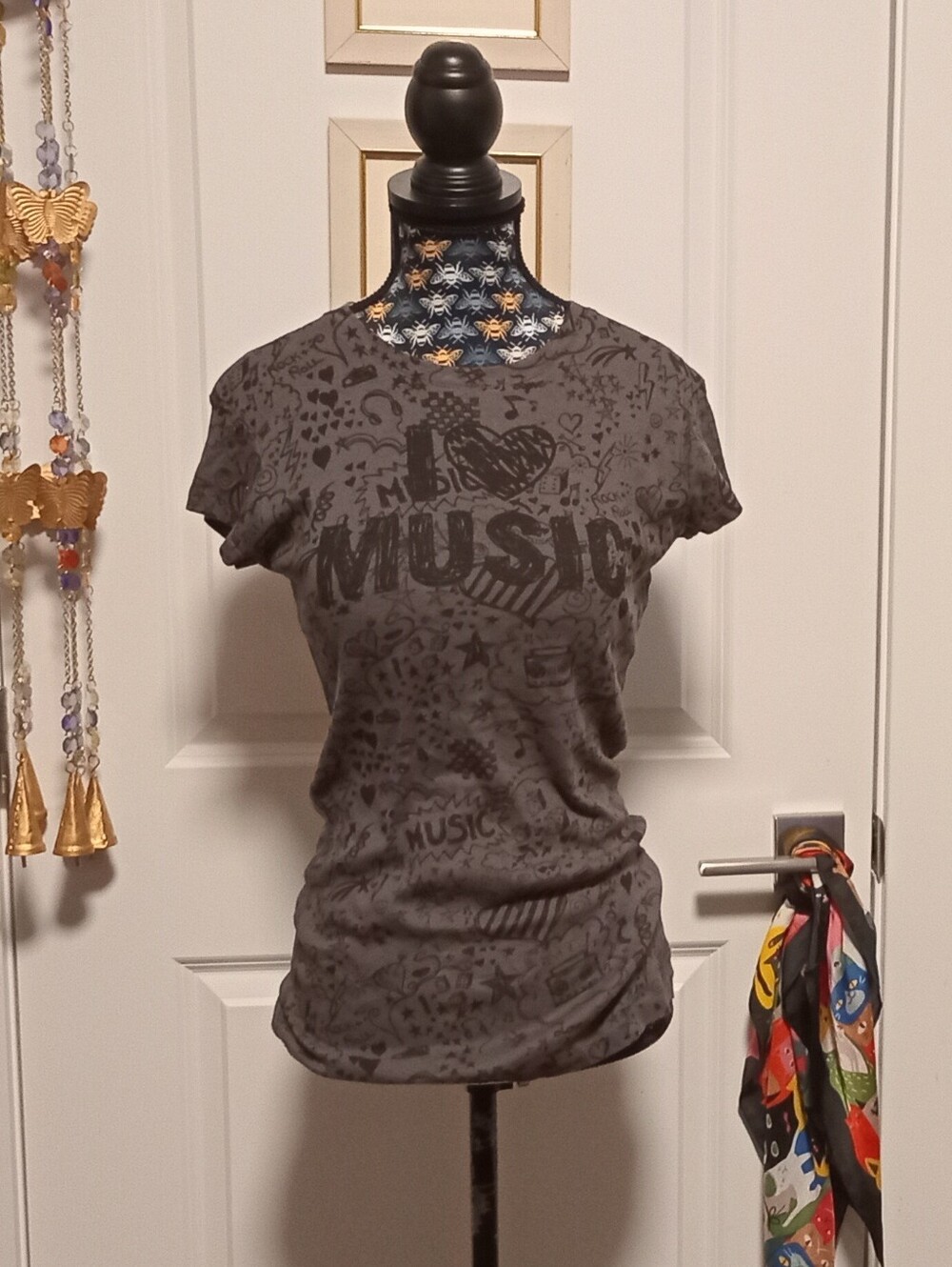 Grey and black Streetwear Society tee